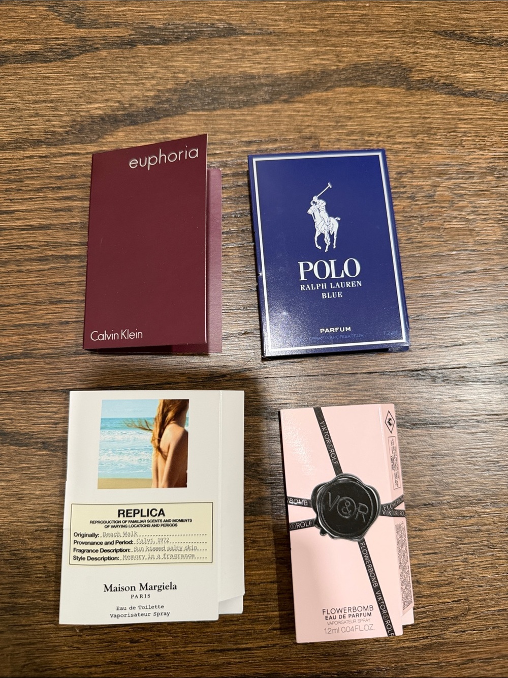 4 designer samples